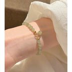 Buddha3bodhi Natural Hetian Jade Beaded Bracelet for Women