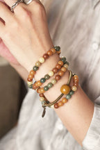 Multi-Colored Bodhi Bracelet – Multi-Layer Stress Relief Bracelet for Men & Women
