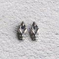 S925 Silver, Vajra Pestle, Tibetan Bracelet Jewelry, Disciple Bead Accessories, Rope End Pendant DIY Accessories