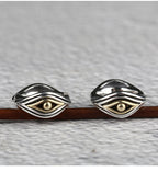 S925 Silver, Sky Eye Clasp Spacer Eye of Horus