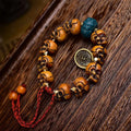 Tibetan Camel Bone Handcrafted Skulls Bracelet  – Unique Tibetan-Style Skull Bead Bracelet