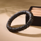Natural Sinking-Grade Hainan Agarwood Single-Circle Bracelet