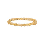 Natural Rutilated Quartz Handmade Beaded Pixiu Feng Shui Bracelet