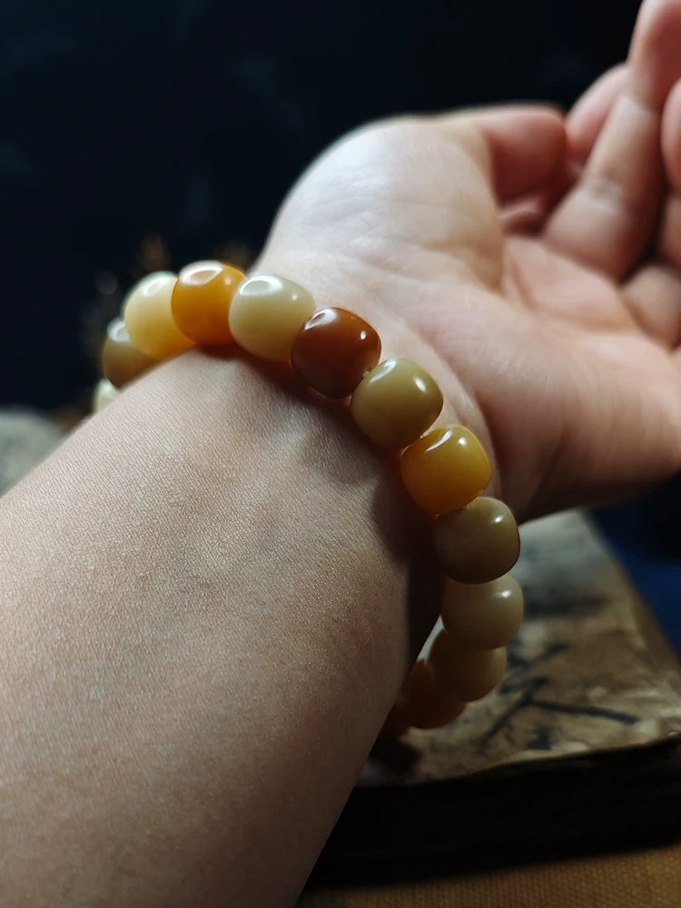 Bodhi Root Bracelet  Beads for Focus and Calm