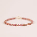 Natural Red Stone Bracelet DIY Design Simple Women's Bracelet