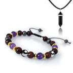 Seven Chakra Energy Bracelet Beaded Braided Healing Bracelet for Meditation