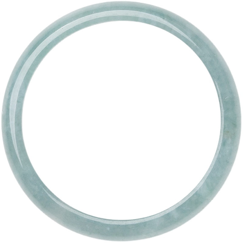 Natural A-Grade Icy Blue Jadeite Ring | Buddha3bodhi Spiritual Couple Rings