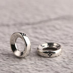 S925 Silver Card Ring Tibetan Accessories DIY Jewelry Accessories