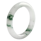 Jadeite "Flowing Green" Ring – Elegant & Timeless