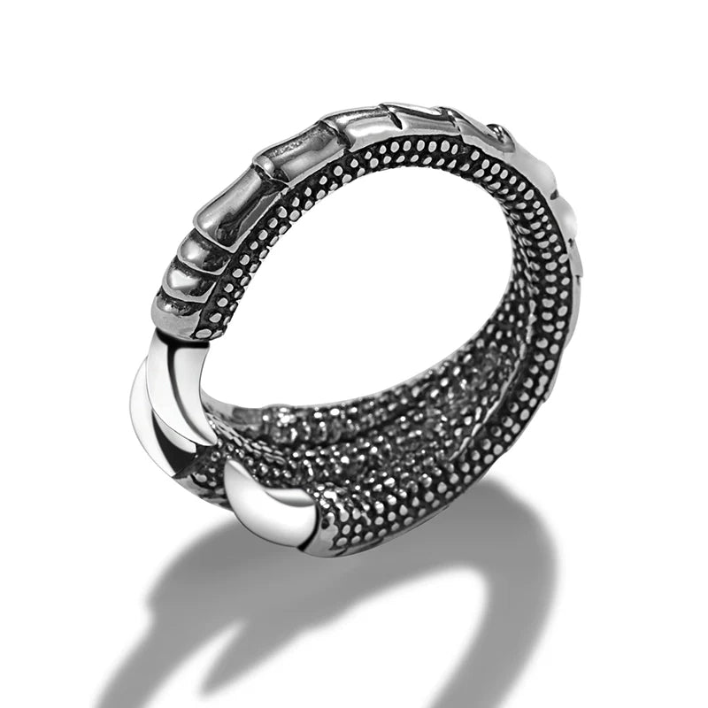 Buddha3bodhi Adjustable Vintage 925 Silver Dragon Claw Ring