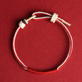 Year of the Fire Horse 2026 Twelve Flower God Handmade Red String Bracelet