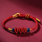 Handmade Wenchang Knot Red String Bracelet – Meaningful Gift for Good Luck