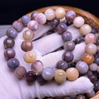 Misty Grape – Sharkback Bodhi Beads in Dreamy Purple