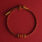 Eight Guardian Buddhas Red String Bracelet – Birth Year Protection & Luck Bracelet