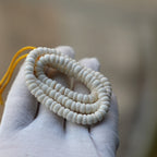 Buddha3bodhi 7mm White Jade Bodhi Garlic Clove 108 Mala Bracelet