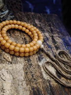 Buddha3bodhi Traditional 108 Mala Beads- Natural Bodhi Root