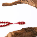 Buddha3bodhi 8mm Red Agate Bracelet 108 Bead Mala Prayer Beads