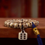 Tibet Bone Bracelet Double-sided Engraved Dapeng Bird Men's Bracelet