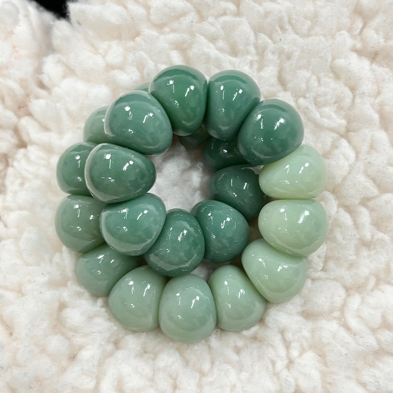 14mm Fresh-Palette Garlic-Clove Bodhi Bead Bracelet