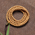 Premium Tibetan Buddha Hand Rudraksha Bodhi 108 Mala – Unisex Bracelet