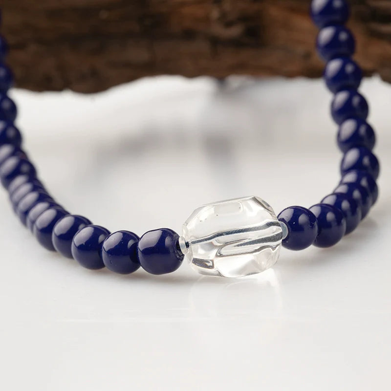Buddha3bodhi 8mm Lapis Lazuli Bracelet 108 Bead Mala High Quality Prayer Beads