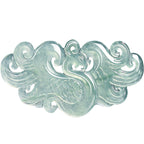Natural Ice Blue Jadeite Phoenix Pendant – Genuine A-Grade Blue Water Jade, Feng Shui Talisman for Luck & Harmony