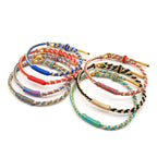 Lucky Red String Bracelet for Your Zodiac Year – Braided Multicolor Thread Bracelet