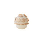 Exquisitely Carved Bodhi Mushroom with Natural Skin – Cute & Lucky!