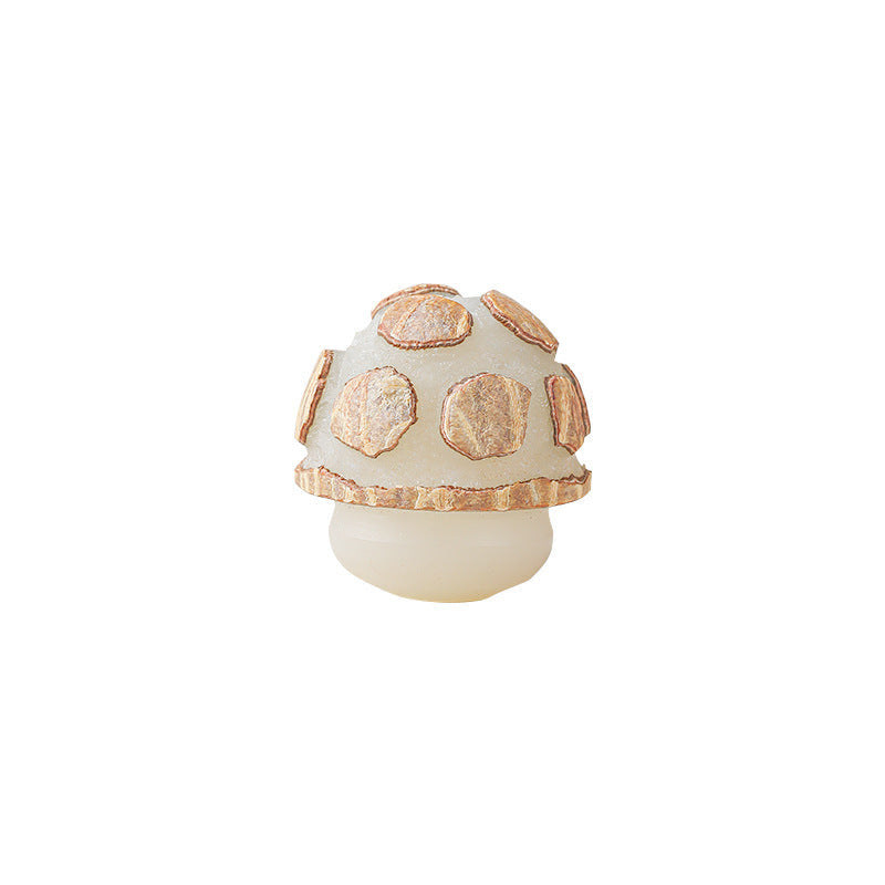 Exquisitely Carved Bodhi Mushroom with Natural Skin – Cute & Lucky!