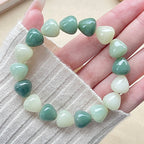 Pink Droplet-Shaped Bodhi Bracelet – Multi-Color Options Available