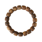 Natural Old Material Hainan Agarwood High-Oil Barrel Bead Bracelet