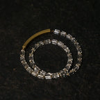 Double-Layer White Quartz Bracelet Layered Crystal Energy Jewelry for Women