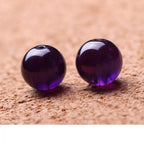 5A Grade Natural Deep Purple Amethyst Beads from Uruguay