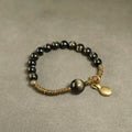Natural Golden Obsidian Bracelet For Protection & Abundance