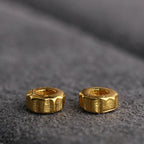 S925 Silver Bead Spacer Matte Spacer Silver-plated Ancient Gold DIY Gasket Wheel Bead Hand Rope Pendant Accessories