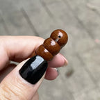 Natural Purple Gold Rat Bracelet Wooden Beads Intestine Bodhi Bracelet for Luck