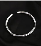 Buddha3bodhi Pure Silver Mobius Loop Bracelet