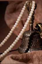 Buddha3bodhi 7.5mm*10mm White Jade Bodhi 108 Bead Mala Necklace