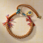 Tibetan Braided Lucky Bracelet Handmade Blessing Cord for Protection