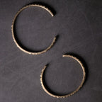 Tibetan Vintage Handmade Brass Cuff Bracelet Couple Jewelry for Spiritual Balance