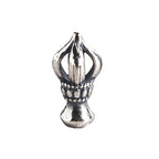 S925 Silver, Elephant Trunk God Vajra Pestle Pendant Disciple Bead Silver Pestle, Ending Bead Bracelet DIY Accessories