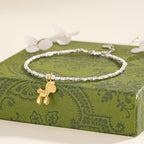 S925 Sterling Silver "Good Fortune" Women's Bracelet – Perfect Christmas & New Year Gift