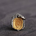 S925 Silver, Zakiram Tag Silver Gold-plated DIY Jewelry Accessories