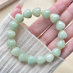 Pink Droplet-Shaped Bodhi Bracelet – Multi-Color Options Available