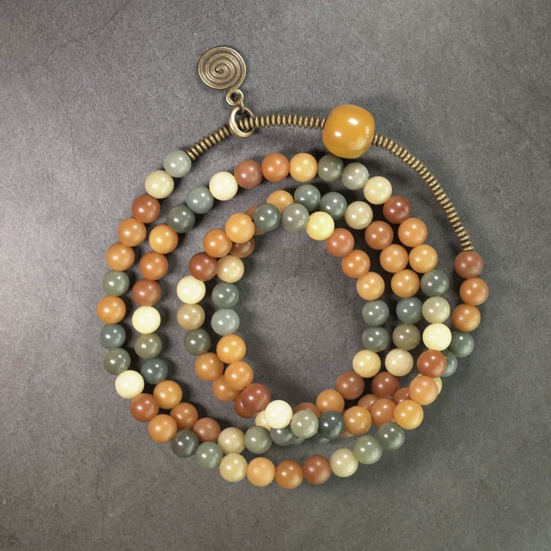 Multi-Colored Bodhi Bracelet – Multi-Layer Stress Relief Bracelet for Men & Women