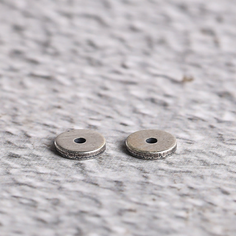 S925 Silver, Straight Cut Septum Tibetan Accessories DIY Jewelry Accessories