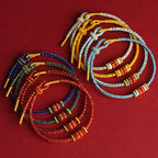 Eight Guardian Buddhas Red String Bracelet – Birth Year Protection & Luck Bracelet