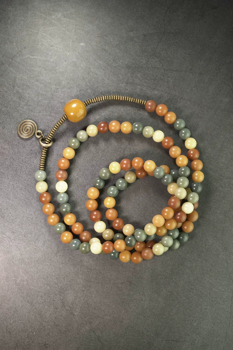 Multi-Colored Bodhi Bracelet – Multi-Layer Stress Relief Bracelet for Men & Women