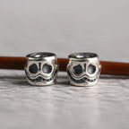 S925 Silver, Joy Corpse Dolin Master with Bead Dumb, Buddha Bead Disciple Bead Accessory