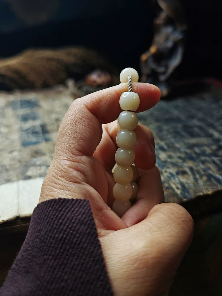 Buddha3bodhi Traditional 108 Mala Beads- Natural Bodhi Root